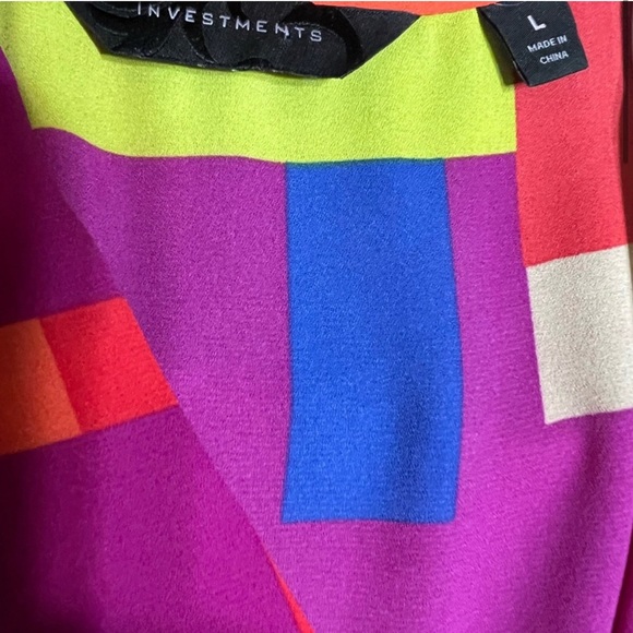 Investments Blouse Size L - Picture 4 of 4